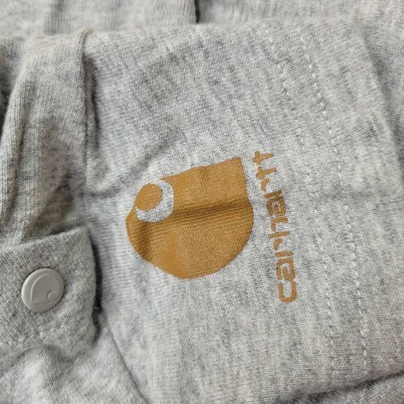 Carhartt Gray One Piece Outfit  Size 6M - Picture 4 of 6